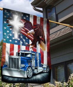 Truck American Patriot Eagle Flag THN3711F