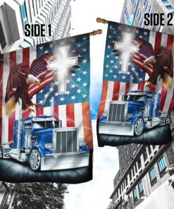 truck american patriot eagle flag thn3711f 2154