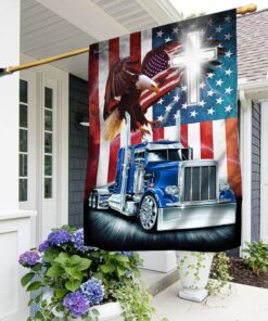 truck american patriot eagle flag thn3711f 2699