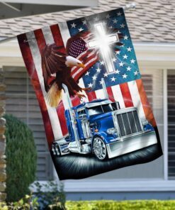 truck american patriot eagle flag thn3711f 4777