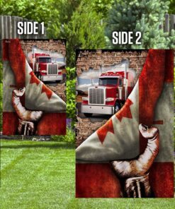 truck canadian. trucker canada flag thn2105fn1 3656