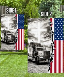 truck christian american flag 5043