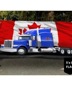 truck driver. patriot trucker canada flag thn3712gfv4 4880