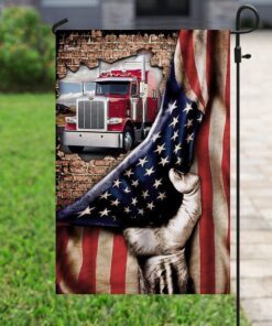 truck driver american flag 1836