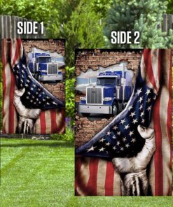 truck driver american flag thn2105fv3 3382