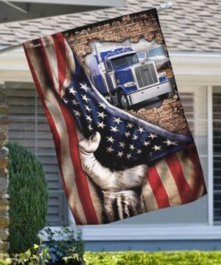 Truck Driver American Flag THN2105Fv3
