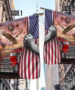 truck eagle america flag mbh168f 7933