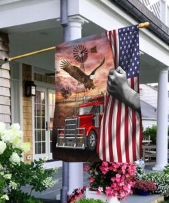 Truck Eagle America Flag MBH168F