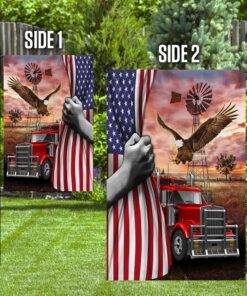 truck eagle america flag mbh168f 8919