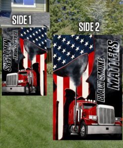 truck flag black smoke matters ant274f 1036