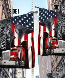 truck flag black smoke matters ant274f 2235