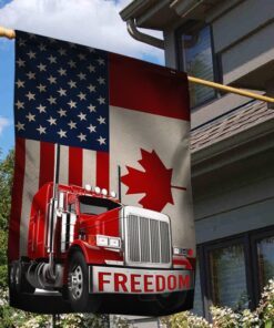truck flag freedom convoy 2022 bnt274fv1 5382