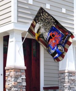 trucker. the wild spirit america flag 4600