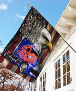 trucker. the wild spirit america flag 5293