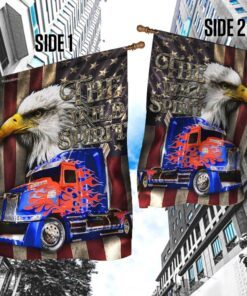 trucker. the wild spirit america flag 5820