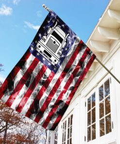 trucker american u.s. flag 5022