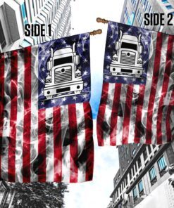 trucker american u.s. flag 7513