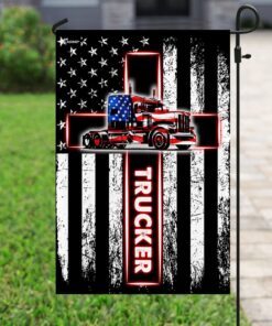 trucker american us flag 2011