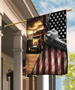 Trucker American US Flag