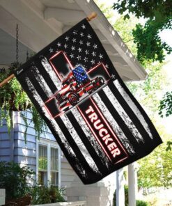trucker american us flag 2496