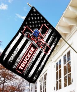 trucker american us flag 4652