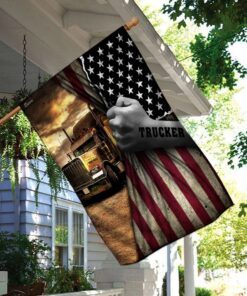 trucker american us flag 4657