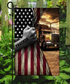 trucker american us flag 7366