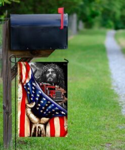 trucker christian flag 3499