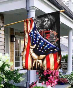 trucker christian flag 7814