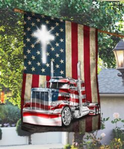 Trucker Cross Flag LHA1965Fv9