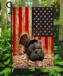 turkey flag turkey hunting american flag qtr236f 6892