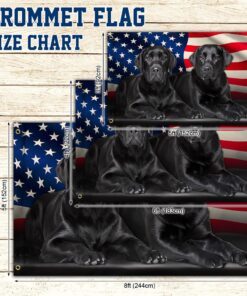 two black labs grommet flag labrador retriever american flag tqn97gfv1 1521