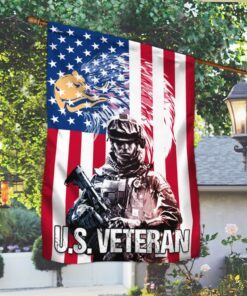 U.S. Veteran Flag American Eagle Flag TTV564F