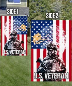 u.s. veteran flag american eagle flag ttv564f 5374