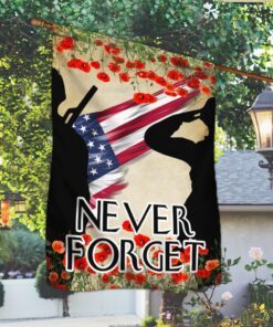 U.S. Veteran Flag Never Forget TTV346F