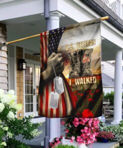 U.S. Veteran I Walked The Walk Flag