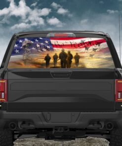 U.S. Veterans. Memorial Day, All Gave Some, Some Gave All Veteran Rear Window Decal THH3855CD