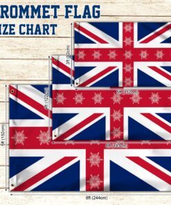 uk flag merry christmas uk grommet flag trl1548gf 2246