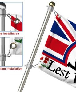 uk remembrance day grommet flag veteran day lest we forget tqn551gf 1508