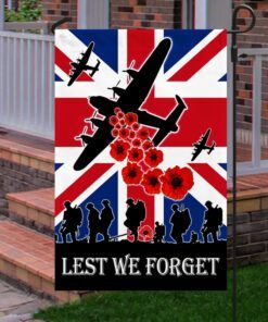 uk veteran flag lest we forget mlh2090f 1461