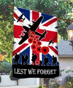 uk veteran flag lest we forget mlh2090f 8665