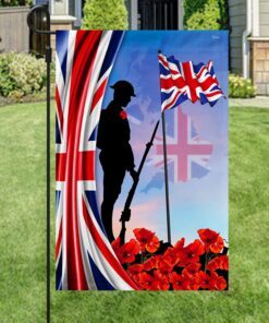 uk veteran flag lest we forget remembrance day qnn558f 1422