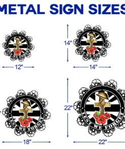 uk veteran hanging metal sign ntt124ms 1980