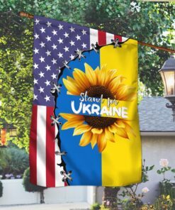 ukraine american flag stand for ukraine bnn65f 4722