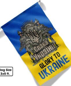 ukraine flag glory to ukraine tqn610fv1 8447