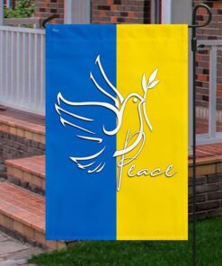 ukraine flag peace dove ukraine flag qtr53f 4069