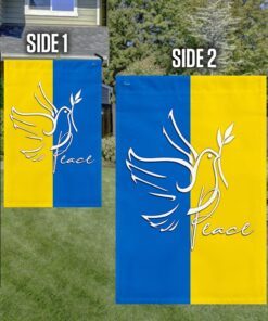 ukraine flag peace dove ukraine flag qtr53f 7043