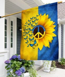 Ukraine Flag Peace For Ukraine TQN128F