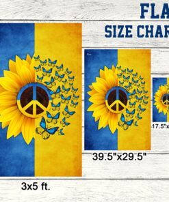 ukraine flag peace for ukraine tqn128f 7759