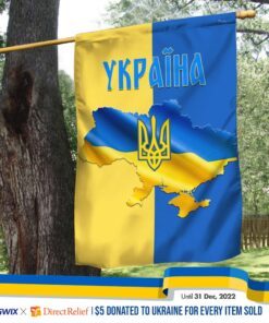 Ukraine Flag Proud Ukrainian BNL591F